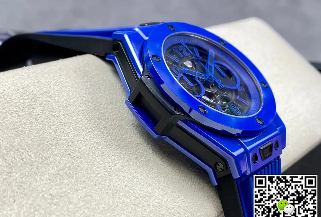 Hublot BIG BANG Unico 411.ES.5119.RX ZF Factory 1:1 Best Edition Replica Watch Blue Ceramic Case